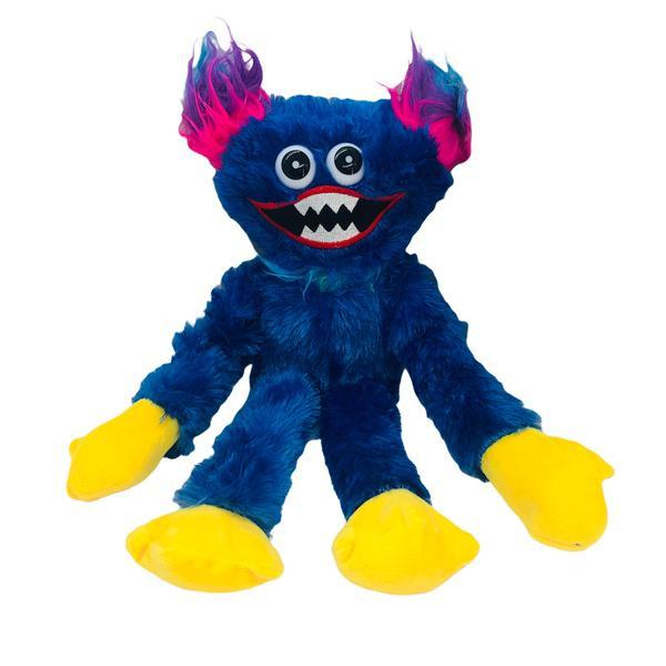 Jucarie de plus, shop like a pro ®, kissy missy, huggy wuggy evolution, albastru, 40cm
