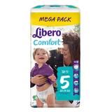 Scutece pentru Bebelusi - Libero Comfort Mega Pack, marime 5 (10-14 kg), 78 buc