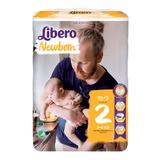 Scutece pentru Nou Nascuti - Libero Newborn, marime 2 (3-6 kg), 70 buc