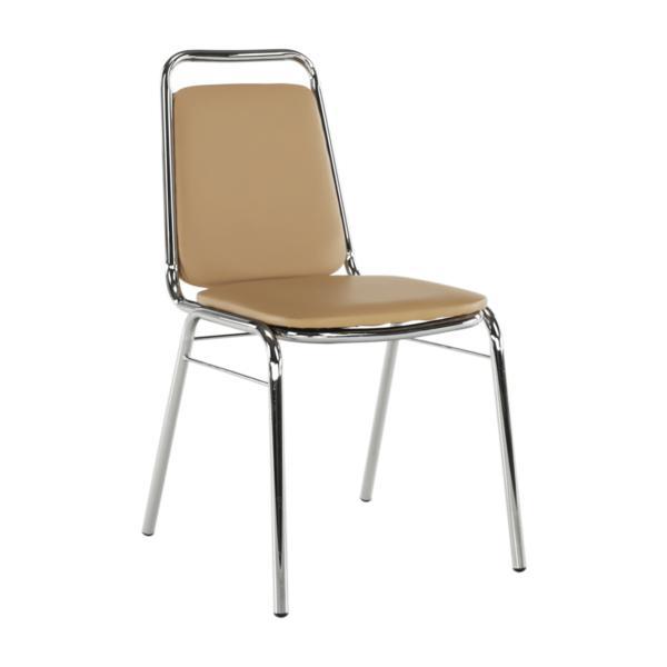 Scaun tapiterie piele ecologica maro zeki