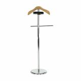 Cuier lemn natur crom Sunil 46x28x110 cm  