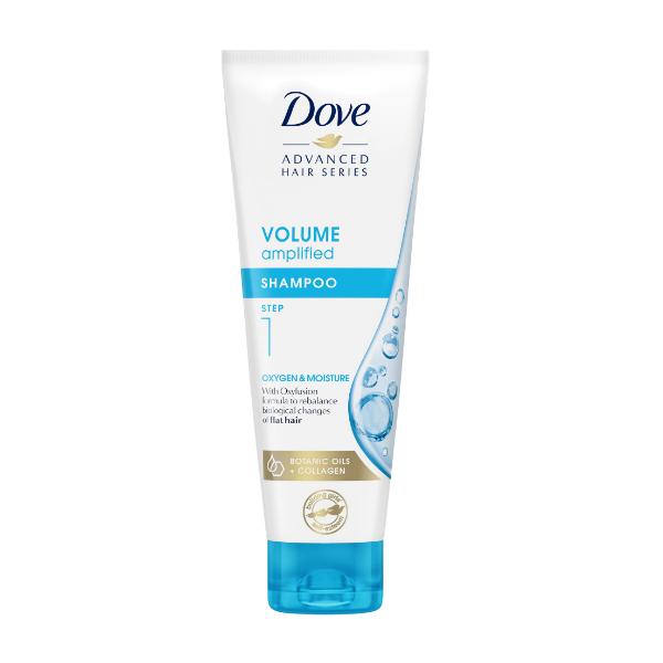 Sampon pentru Volum Infuzat cu Oxigen – Dove Advanced Hair Series Volume Amplified Shampoo Oxygen&Moisture, 250ml Dove Ingrijirea parului
