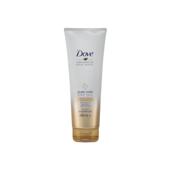 Sampon Hidratant pentru Parul Tern si Uscat – Dove Advanced Series Pure Care Dry Oil for Dull, Dry Hair Shampoo, 250ml Dove Ingrijirea parului