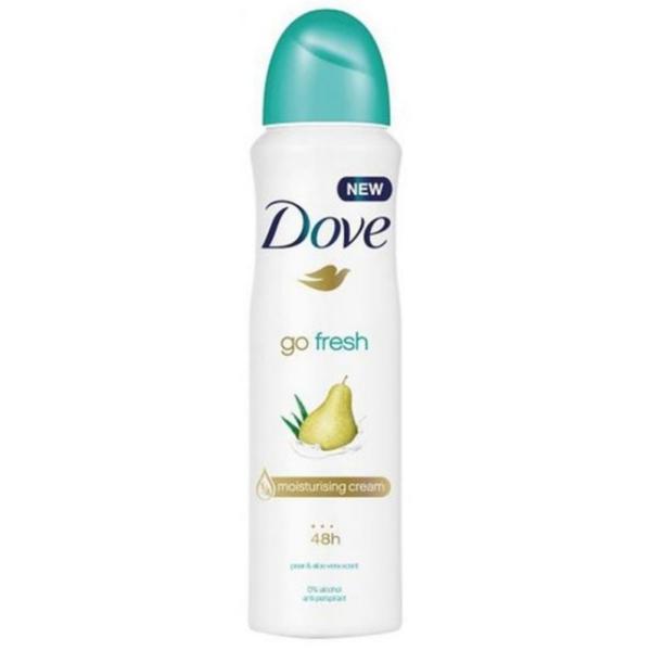 Deodorant Spray Antiperspirant Para si Aloe Vera - Dove Go Fresh Pear & Aloe Vera Scent, 150 ml