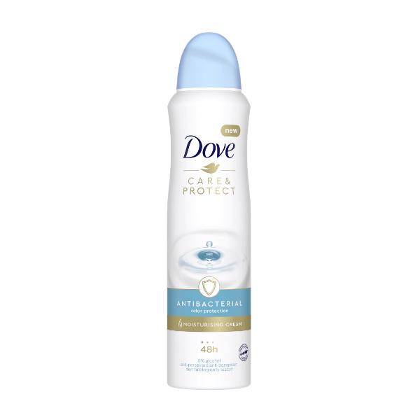 Deodorant Spray Antiperspirant si Antibacterian – Dove Care & Protect Antibacterial, 150 ml
