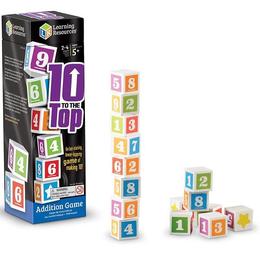 Joc distractiv de matematică, 10 până Sus! (10 To The Top!) - Learning Resources