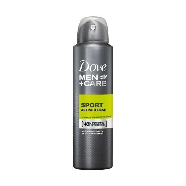 Deodorant Spray Antiperspirant pentru Barbati – Dove Men+Care Sport Active+Fresh, 150 ml #150 poza noua reduceri 2022
