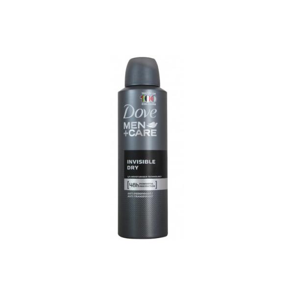 Deodorant Spray Antiperspirant Invizibil pentru Barbati – Dove Men+Care Invisible Dry, 200 ml 200