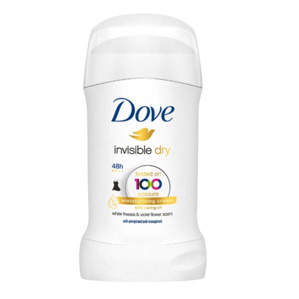 Deodorant Stick Invizibil – Dove Invisible Dry, 40 ml Deodorant imagine noua