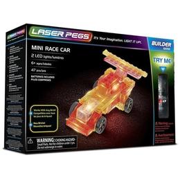 Set de construcție - Mașină de curse - 47 piese - Laserpegs