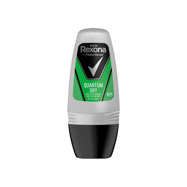 Deodorant Antiperspirant Roll-on pentru Barbati Quantum – Rexona Men MotionSense Quantum Dry 48h, 50ml 48h poza noua reduceri 2022