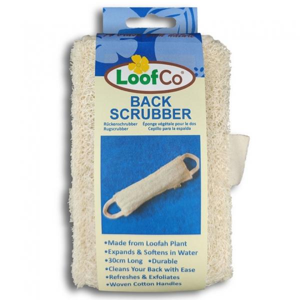 Burete Exfoliant Pentru Spate Cu Manere Loofco Back Scrubber 1 Buc Esteto Ro