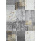 Covor Dinarsu,Edessa 1300 Grey Gold 120 x 170 cm, densitate covor 1.60 KG/m², grosime covor 7 mm