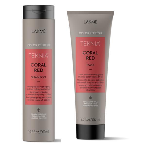 Set cadou Coral Red Lakme șampon 300ml + tratament 250ml esteto.ro imagine noua