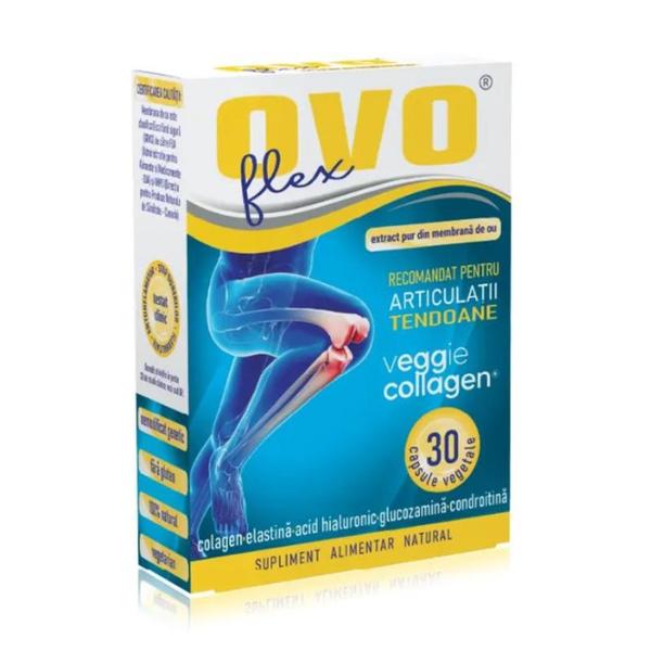 Ovo Flex Extract Pur din Membrana de Ou 100% Natural, Alchida, 30 capsule