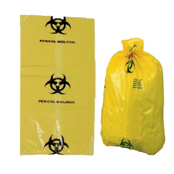 Sac Deseuri Infectioase – Prima Yellow Bag 120 litri 120 imagine noua