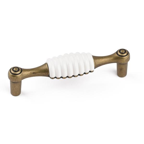 Maner pentru mobila Eliana, finisaj alama antichizata CB, 96 mm