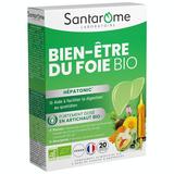 Supliment pentru Ficat - Santarome Bio Bien-Etre Du Foie Bio Hepatonic, 20 fiole