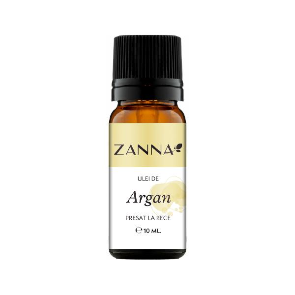 Ulei de Argan Presat la Rece Zanna, 10 ml