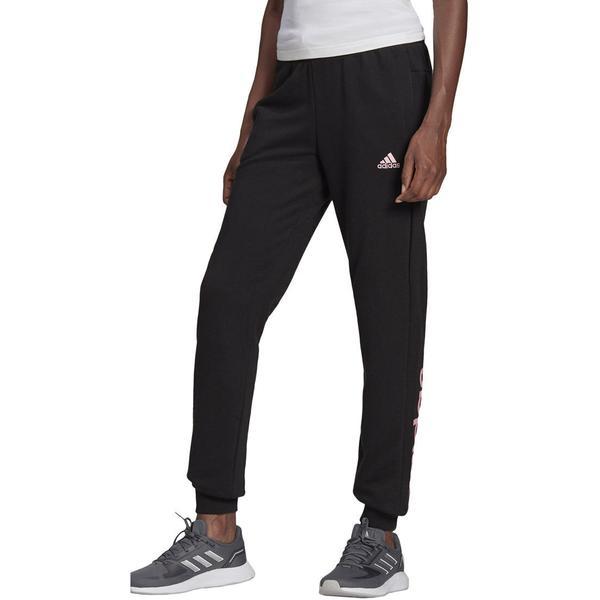 Pantaloni femei adidas essentials french terry logo hd1704, m, negru