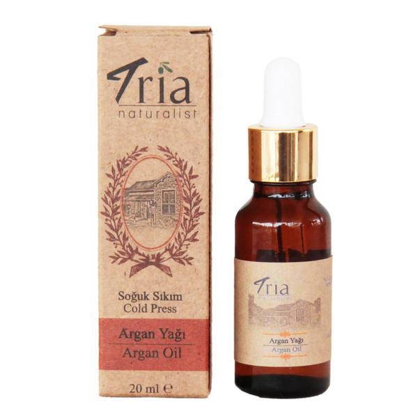 Ulei cosmetic de argan, 100% natural, Tria Naturalist, 20 ml