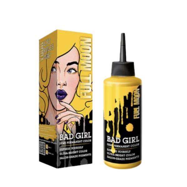 Vopsea directa semi-permanentar- Bad Girl - Full Moon / Galben, 150ml