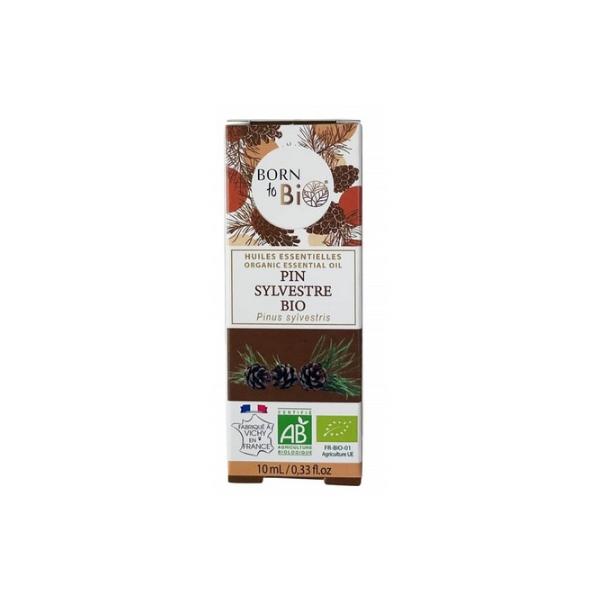 Ulei Esential de Pin Bio - Born to Bio Organic Essential Oil Pin Sylvestre Bio, 10ml