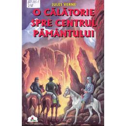 O calatorie spre centrul pamantului - Jules Verne, editura Tedit