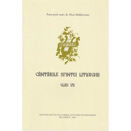 Cantarile Sfintei Liturghii Glas VII - Nicu Moldoveanu, editura Institutul Biblic