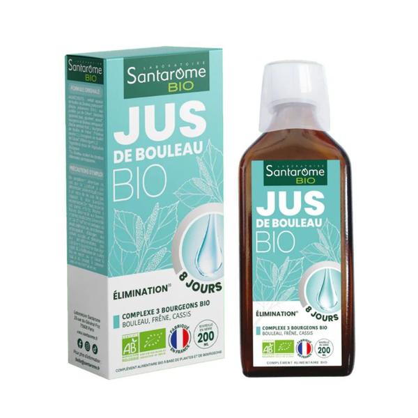 Suc de Mesteacan Bio - Santarome Bio Jus De Bouleau Bio, 200ml