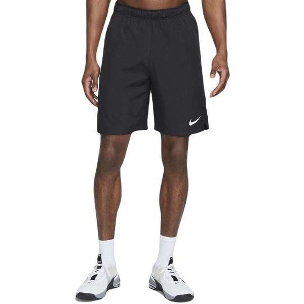 Pantaloni scurti barbati nike dri-fit flex woven 9 inch dm6617-010, s, negru
