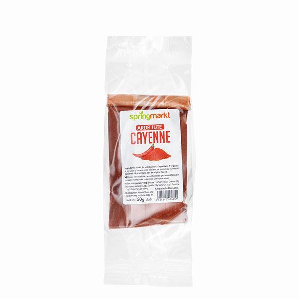 Ardei Iute Cayenne Springmarkt, 50g