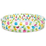 Piscina gonflabila copii, Intex, Pineapple splash, multicolor, 248 Litri, 132 x 28 cm, 59431