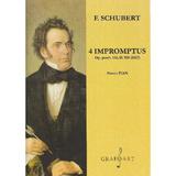 4 impromptus pentru pian - Franz Schubert, editura Grafoart