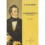 4 impromptus pentru pian Op.90, D.899 - Franz Schubert, editura Grafoart