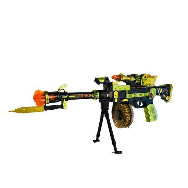Mitraliera de jucarie electric gun, cu sunete si lumini, shop like a pro®, multicolor