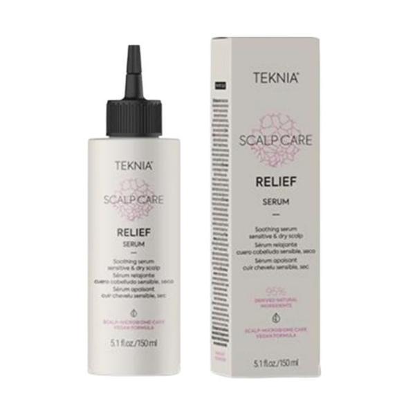 Serum calmant pentru scalp sensibil Lakme Teknia Scalp Care Relief Serum, 150ml 150ml imagine noua