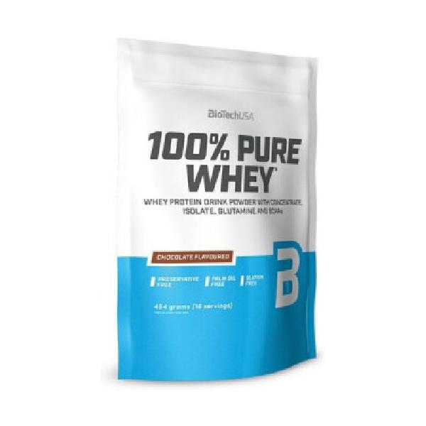 Pudra Proteica cu Gust de Ciocolata – BiotechUSA 100% Pure Whey, 454g