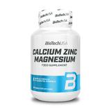 Supliment Alimentar Calciu, Zinc, Magneziu - BiotechUSA Calcium Zinc Magnesium, 100 tablete