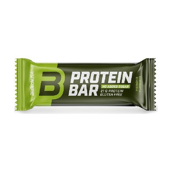 Baton Proteic cu Gust de Fistic - BiotechUSA Protein Bar Pistachio Flavoured, 70g