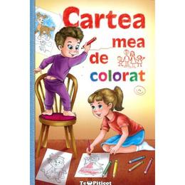 Cartea mea de colorat, editura Teopiticot