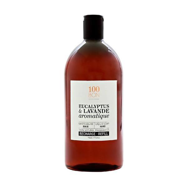 Sapun lichid Eucalyptus Et Lavande Aromatique 100 BON, 1000ml 100bon imagine noua