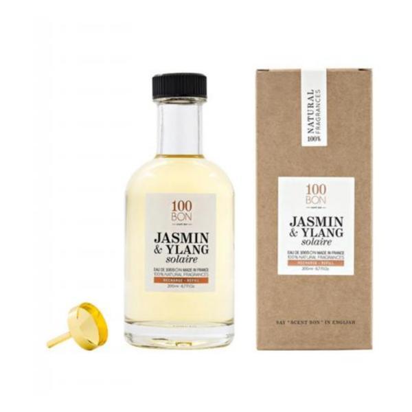 Apa de parfum refill pentru femei, Jasmin Et Ylang Solaire, 100 Bon, 200ml 100bon imagine noua
