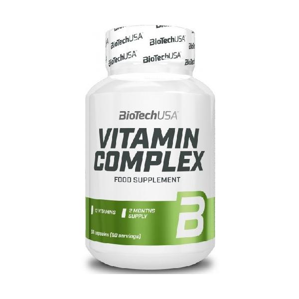 Supliment alimentar cu multi vitamine - biotechusa vitamin complex food supplement, 60 capsule