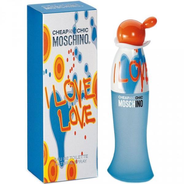 Apa de toaleta i love love, moschino, 100 ml