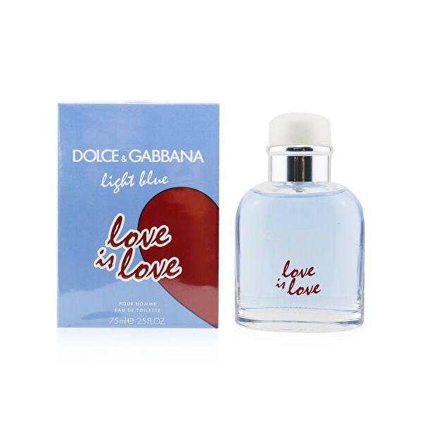 Apa de toaleta pentru barbati Light Blue Love Is Love, Dolce&Gabbana, 75 ml Apa imagine 2022