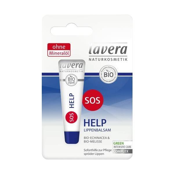 Balsam pentru ingrijirea intensiva a buzelor sos help, lavera, 8 ml