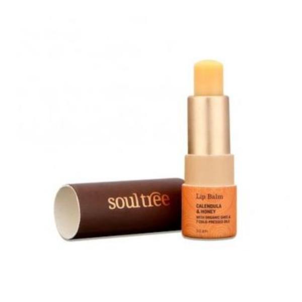 Balsam buze ayurvedic cu galbenele - soultree, 4g