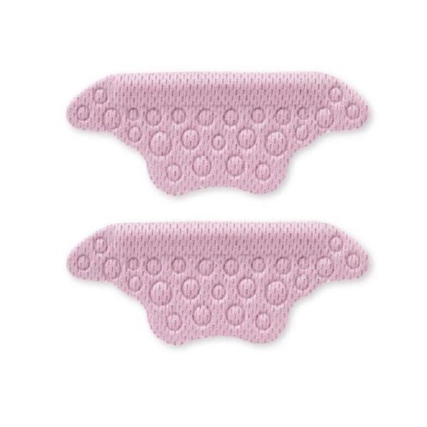 Set 2 branturi cu pernite pentru calcai , pentru incaltaminte, marime universala , Roz