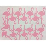 Set 45 sticker-e decorative cu pasari Flamingo